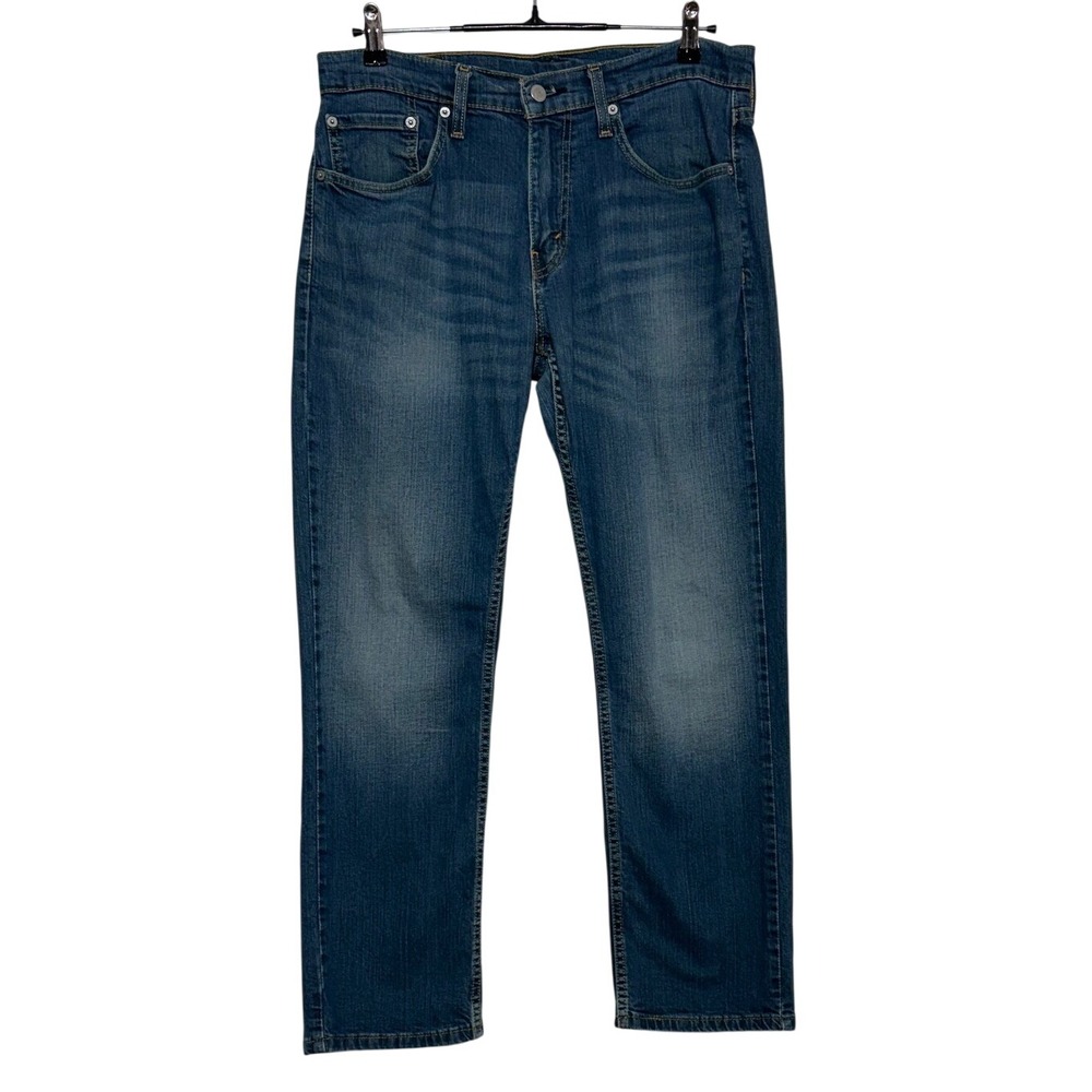 Levis 559 Jeans Mens 32x30 Blue Denim Relaxed Fit Straight Leg Stretch Workwear